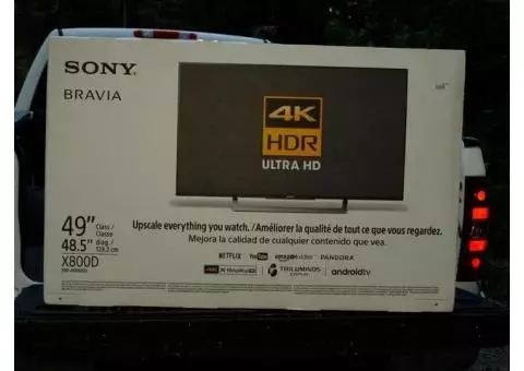 brand new Sony 49" HDTV